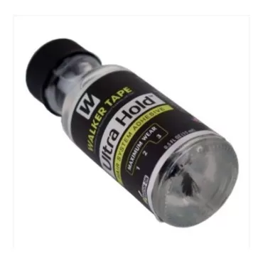 Ultra Hold Liquid Bond Glue for Wigs and Hair with Brush .5oz Bottle by GT Hair