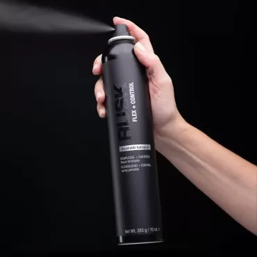 RUSK FLEX + CONTROL Brushable Hairspray, 10 Oz