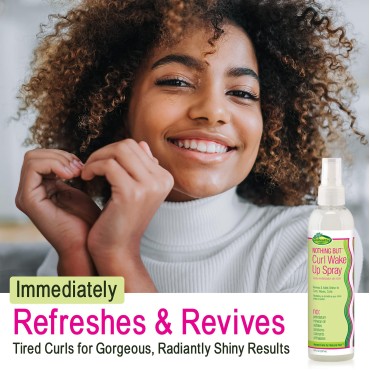 Nothing But Curl Wake Up Spray - Sulfate-Free Curl...