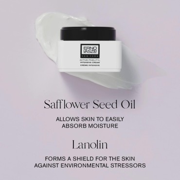 Erno Laszlo Active Phelityl Intensive Cream | All-Purpose 24-hour Cream to Protect Skin’s Natural Moisture | Hydrate & Balance pH | 1.7 Fl Oz
