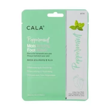 Cala Peppermint moisturizing foot masks 3 count, 3...