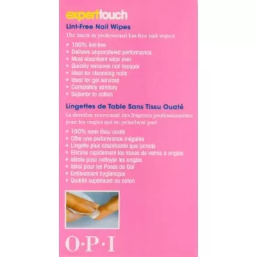 OPI Expert Touch Lint-Free Nail Wipes, 200 Count...