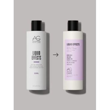 AG Care Liquid Effects Extra-Firm Styling Lotion, ...