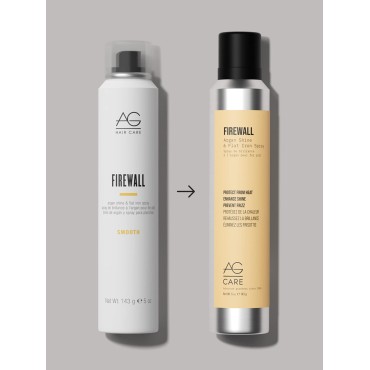AG Care Firewall Argan Shine & Flat Iron Spray, 5 ...