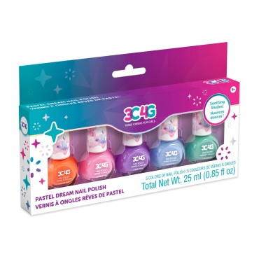 3C4G THREE CHEERS FOR GIRLS- Pastel Dreams Nail Po...