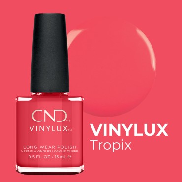 CND Vinylux Longwear Coral Nail Polish, Gel-like S...
