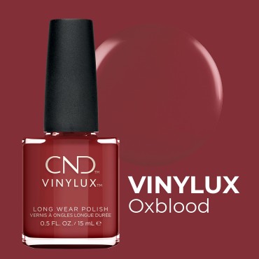 CND Vinylux Longwear Red Nail Polish, Gel-like Shi...