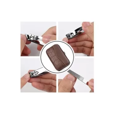 10 PCS Manicure Pedicure Set Nail Clippers - Stain...