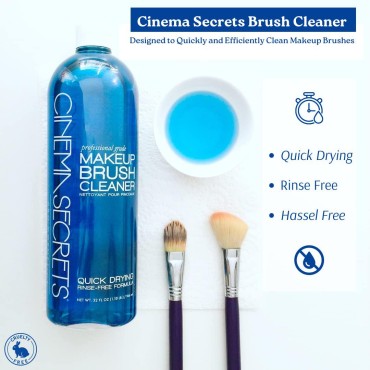 Cinema Secrets Professional Makeup Brush Cleaner, ...