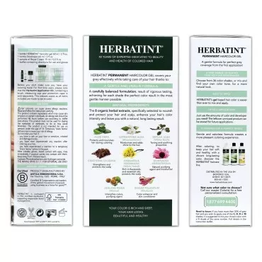 Herbatint: Herbatint Permanent Hair Color Brown 2N...