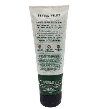 Bath & Body Works Aromatherapy Stress Relief Eucalyptus Spearmint Body Cream 8 Ounce