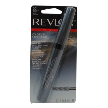 Revlon Color Stay 24 Mascara, Blackest Black, 0.21 Ounce