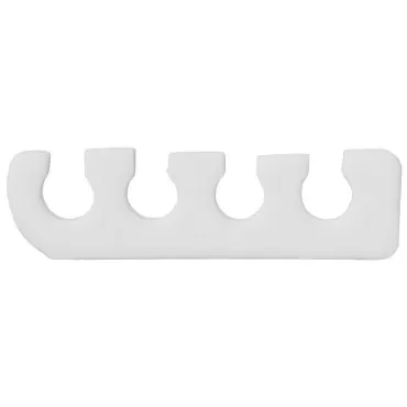ForPro Comfy Toe Separators, White, Luxurious Foam...