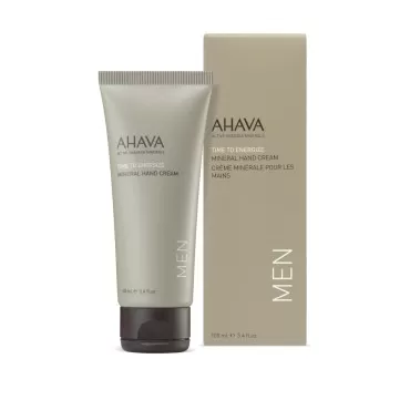 AHAVA Men's Mineral Hand Cream, 3.4 Fl Oz (Pack of...