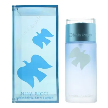 Love Fills L'Air Du Temps By Nina Ricci For Women. Eau De Toilette Spray 3.4 Oz Limited Edition.