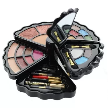 BR Makeup set - Eyeshadows, blush, lip gloss, masc...