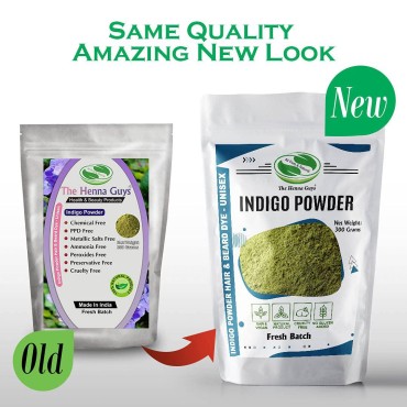 300 Grams INDIGO POWDER For Hair Dye/Color - The H...