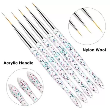 5 Pack Nail Art Liner Pen, Nail Art Liner Painting...