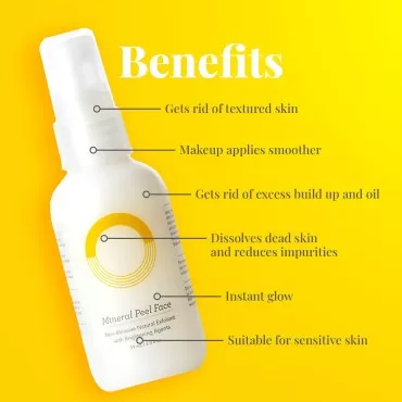 ORG Peel Off Face Cleanser for Gentle Exfoliation ...