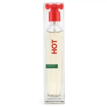 United Colors of Benetton Hot for Women 3.3 oz Eau de Toilette Spray