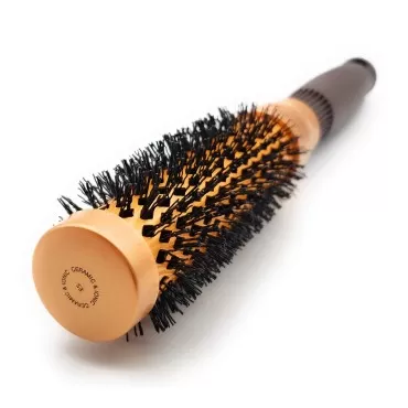 Lado Pro Copper Ceramic + Ionic Thermal Hair Brush 1.5 Inch #9025