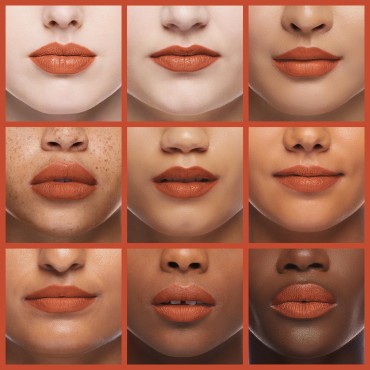 Milani Color Statement Lipstick - Orange Gina, Cruelty-Free Nourishing Lip Stick in Vibrant Shades, Orange Lipstick, 0.14 Ounce