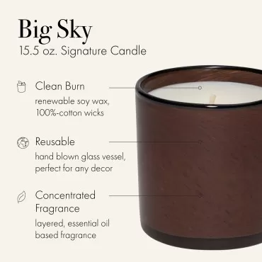 LAFCO New York Signature Candle, Big Sky - 15.5 oz...