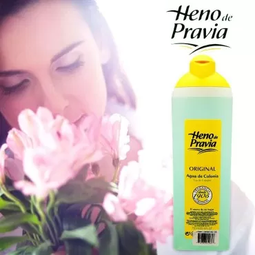 Heno de Pravia Splash Cologne, Original Eau de Col...