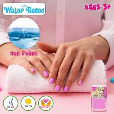 Barbie- Townley Girl Water Based Peel-Off Nail Pol...