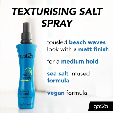 Schwarzkopf Got2b Beach Matte Salt Spray (200ml)...