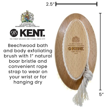 Kent FD11 Shower Brush Back Brush Shower Exfoliati...