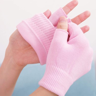 4PCS Moisturizing Gloves and Socks, Gel Spa Moisturizing Therapy Glove and Heel Sock, Soften Repairing Dry Cracked, Hands Feet Skin Care, Effective in Repair Dry and Chapped Hands and Feet Skin Care