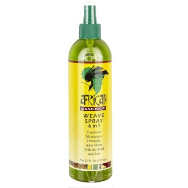 African Essence Weave Spray 6 in 1 - 12 Oz...