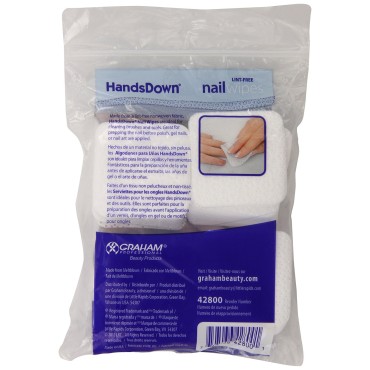 Graham Hands Down Nail Wipes, 200 Count...