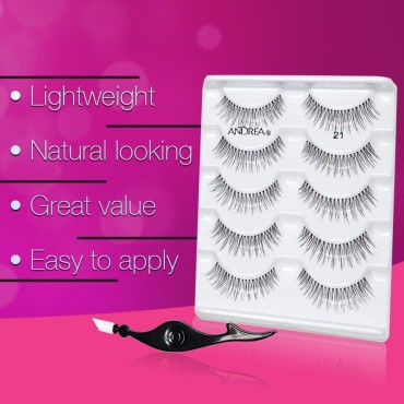 Andrea Fake Eyelashes Multi pack #21 with Applicat...