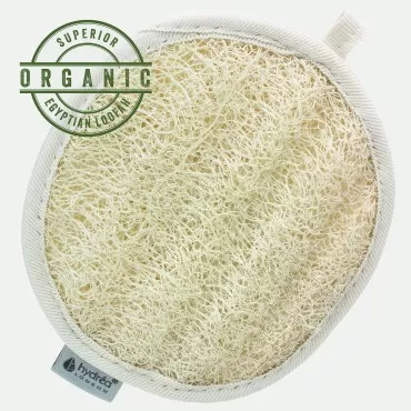 Hydréa London Organic Egyptian Loofah Luxury Exfol...
