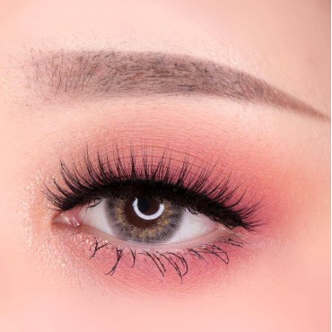 Fuccboi Repellent - Reusable 15 Wears, Fluffy Looking Vegan False Lashes, Handmade from Korean Silk. Lightweight Cruelty Free Eyelash with Volume - 1 Pair