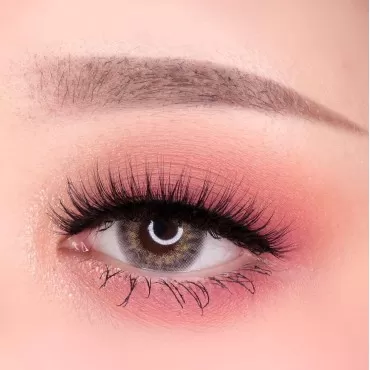 Fuccboi Repellent - Reusable 15 Wears, Fluffy Looking Vegan False Lashes, Handmade from Korean Silk. Lightweight Cruelty Free Eyelash with Volume - 1 Pair