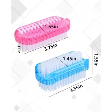 DAYGOS Nail Brush for Cleaning Fingernails - Two S...