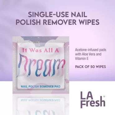 La Fresh Nail Polish Remover Wet Wipes with Lavend...