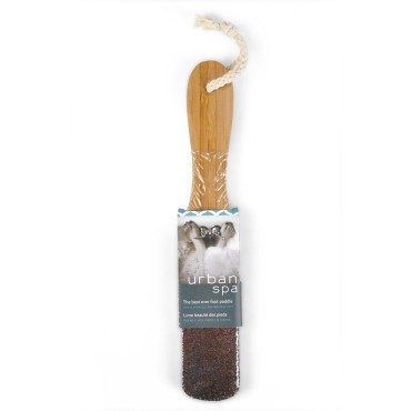Urban Spa Bamboo Foot Paddle For Exfoliating in th...