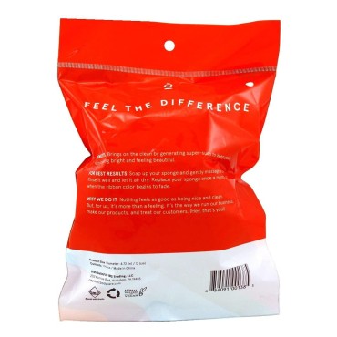 Cleanlogic Mesh Bath Sponge 50g Assorted Colors (P...