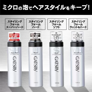GATZBY Styling Foam Mousse Soft 185g