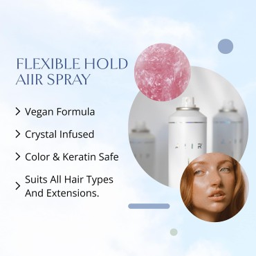 AIIR Flexible Hold Hairspray - Finishing Spray wit...