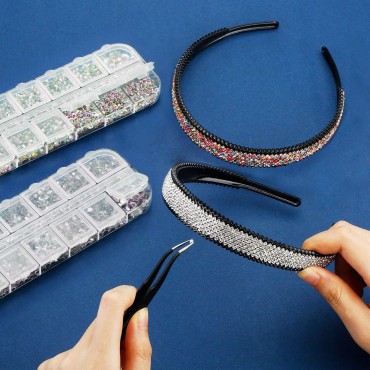 4488 Pieces Nail Art Rhinestones Crystal Flatback ...