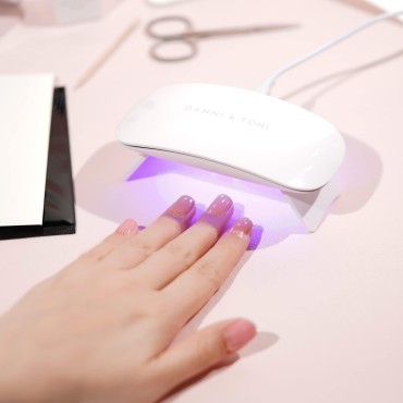 DANNI & TONI UV LED Gel Nail Lamp 6W Mini Nail Dry...