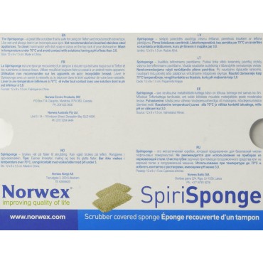Norwex Spirisponge Scrubber Sponge (2 per pack)...