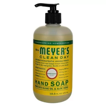 Mrs. Meyer's Clean Day Liquid Hand Soap Bottle, Ho...