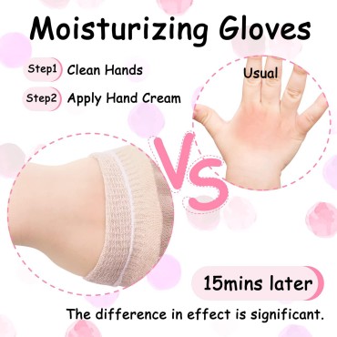 Evridwear Moisturizing Gloves for Kids, Extra Smal...