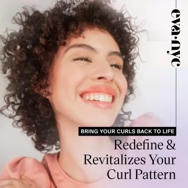 Eva NYC Bounce Back Curl Reviving Hair Mist, Hydrating Curl Refresher Spray for Curly Hair, Curl Spray with Aloe, GMO-Free Curly Hair Products, Curly Hair Texture Spray, 5.4 fl oz